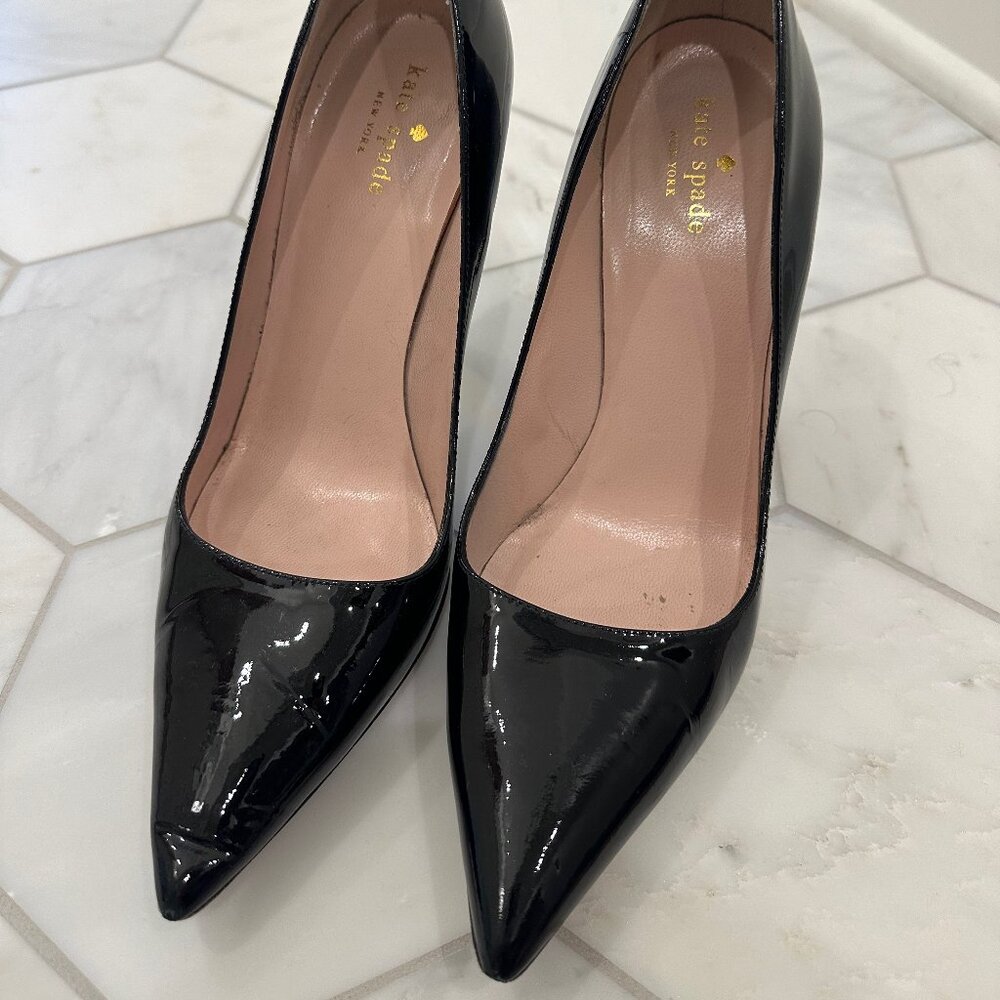 Kate Spade "Licorice Too" Black Pump